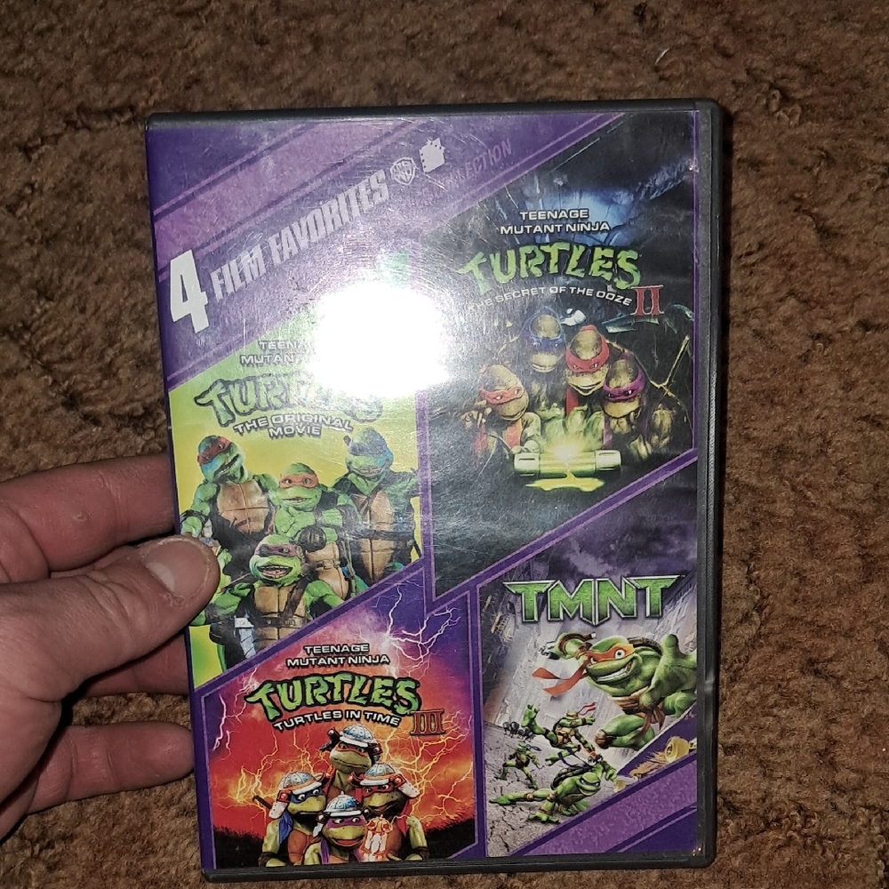 Teenage Mutant Ninja Turtles 4-Film Favorites DVD Collection